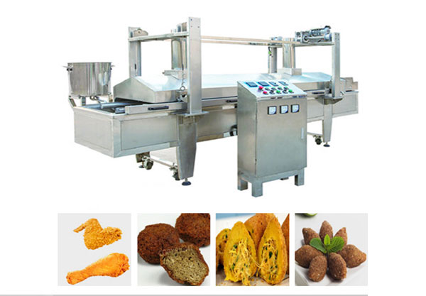 Chicken Nuggets Frying Machine